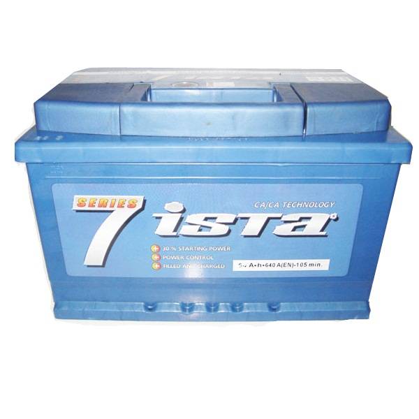Авто акумулятор Ista 7 Series 6ст-66 L+