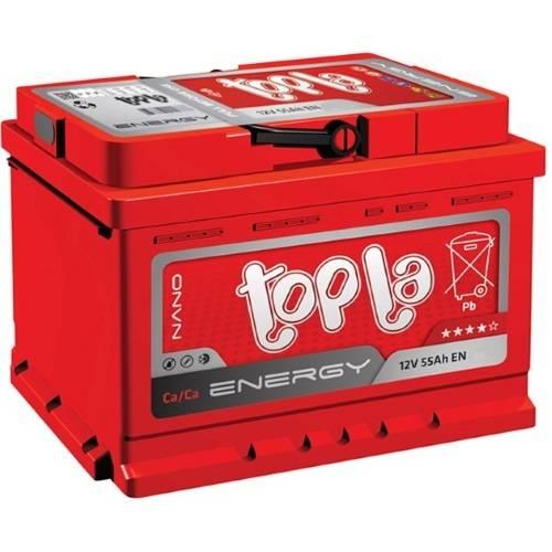 Авто акумулятор Topla Energy 6СТ-55L+(158082)