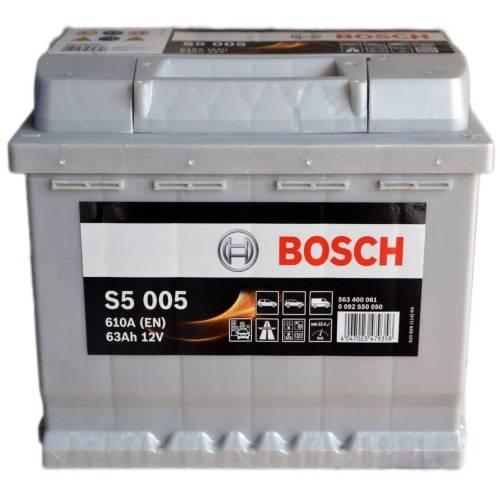 Автомобільний акумулятор Bosch S5 (0092S50050) 6СТ- 63 R+(S5 005)