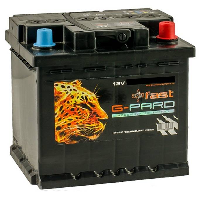 Авто акумулятор Fast G-Pard 6СТ-48 R+