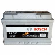 Автомобільний акумулятор Bosch S5 (0092S50070) 6СТ- 74 R+(S5 007)