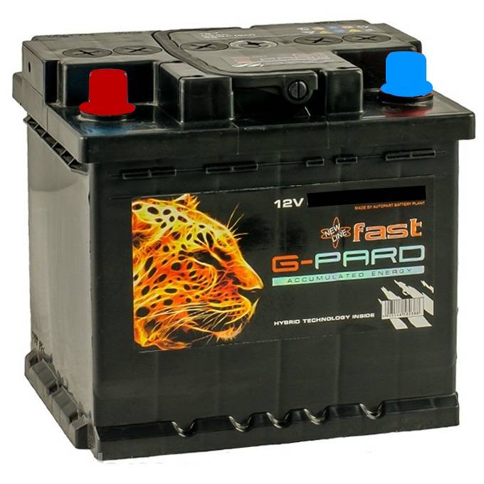 Авто акумулятор Fast G-Pard 6СТ-48 L+