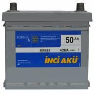 Авто акумулятор Inci Aku Formul A 6СТ-50R+J (Hyundai)