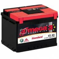 Авто акумулятор A-mega Standart 6СТ-61 R+