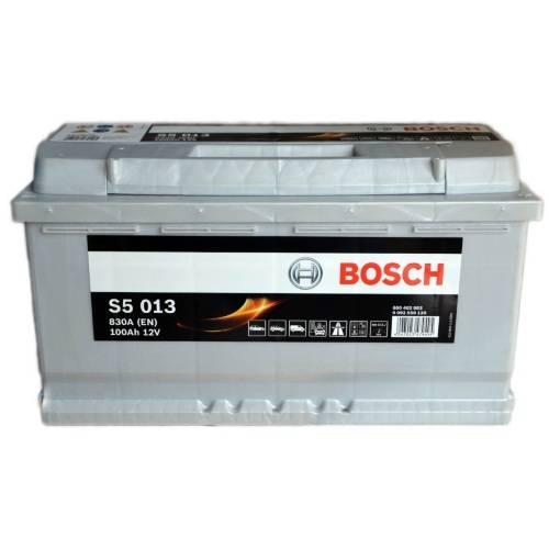Автомобільний акумулятор Bosch S5 (0092S50130) 6СТ- 100 R+(S5 013)