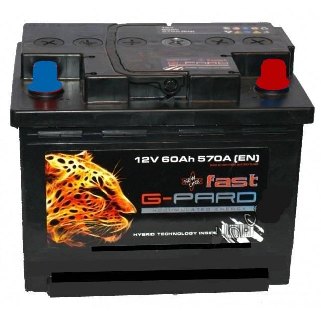 Авто акумулятор Fast G-Pard 6СТ-60 R+