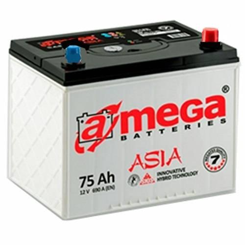 Авто акумулятор A-mega Premium J 6СТ-75 R+