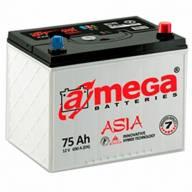 Авто акумулятор A-mega Premium J 6СТ-75 R+