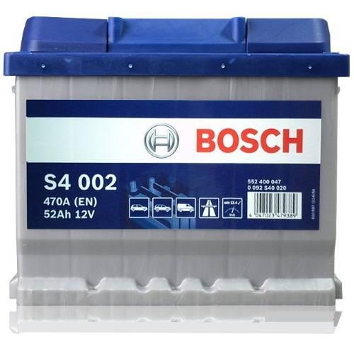 Автомобільний акумулятор Bosch S4 (0092S40020) 6СТ- 52 R+(S4 002)