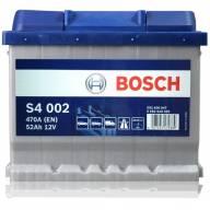 Автомобільний акумулятор Bosch S4 (0092S40020) 6СТ- 52 R+(S4 002)