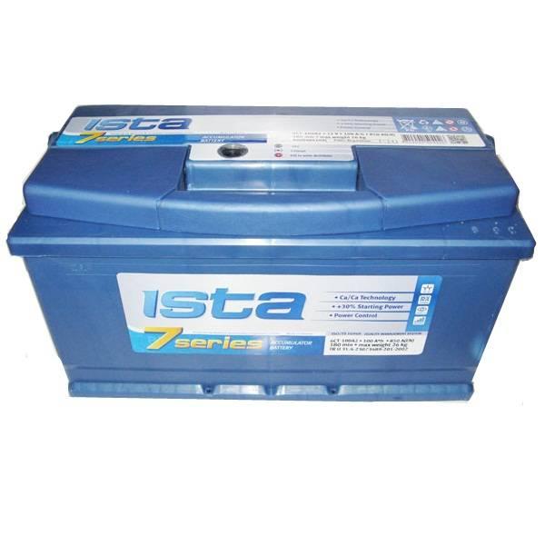 Авто акумулятор Ista 7 Series 6ст-100 L+