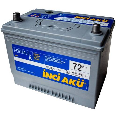 Авто акумулятор Inci Aku Formul A 6СТ-72R+J