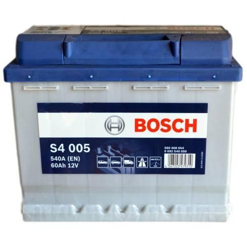 Автомобільний акумулятор Bosch S4 (0092S40050) 6СТ- 60 R+(S4 005)
