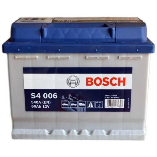 Автомобільний акумулятор Bosch S4 (0092S40060) 6СТ- 60 L+(S4 006)