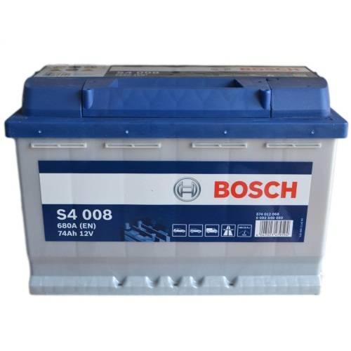 Автомобільний акумулятор Bosch S4 (0092S40080) 6СТ- 74 R+(S4 008)