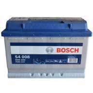 Автомобільний акумулятор Bosch S4 (0092S40080) 6СТ- 74 R+(S4 008)