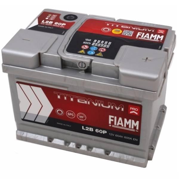 Авто акумулятор Fiamm Titanium PRO 6СТ-60R+L2B 60P