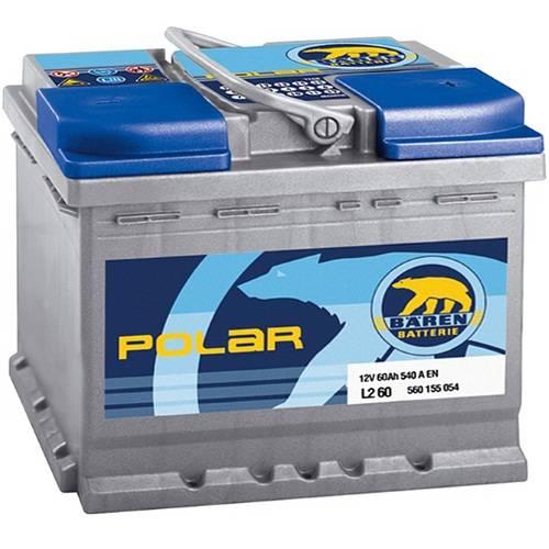Авто акумулятор Baren Polar L2 60 6СТ-60R+(560155054)