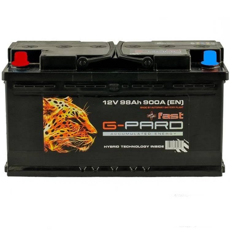 Авто акумулятор Fast G-Pard 6СТ-98 L+