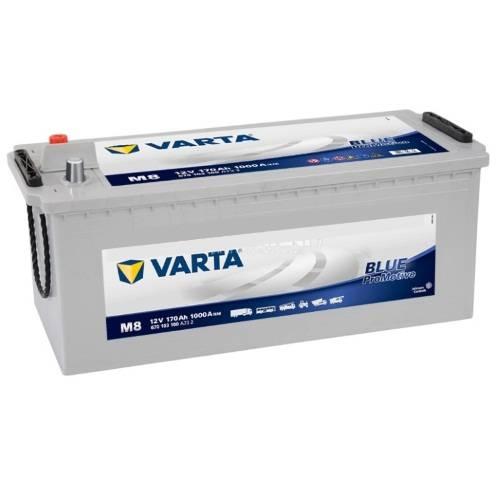 Вантажний авто акумулятор Varta (670103100) 6СТ-170 L+