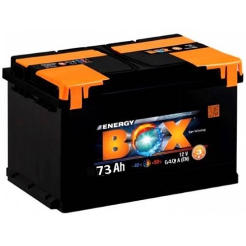 Авто акумулятор Energy Box 6СТ-73 R+