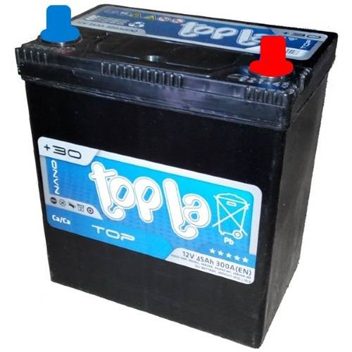Авто акумулятор Topla Top 6СТ-45R+J (54523)