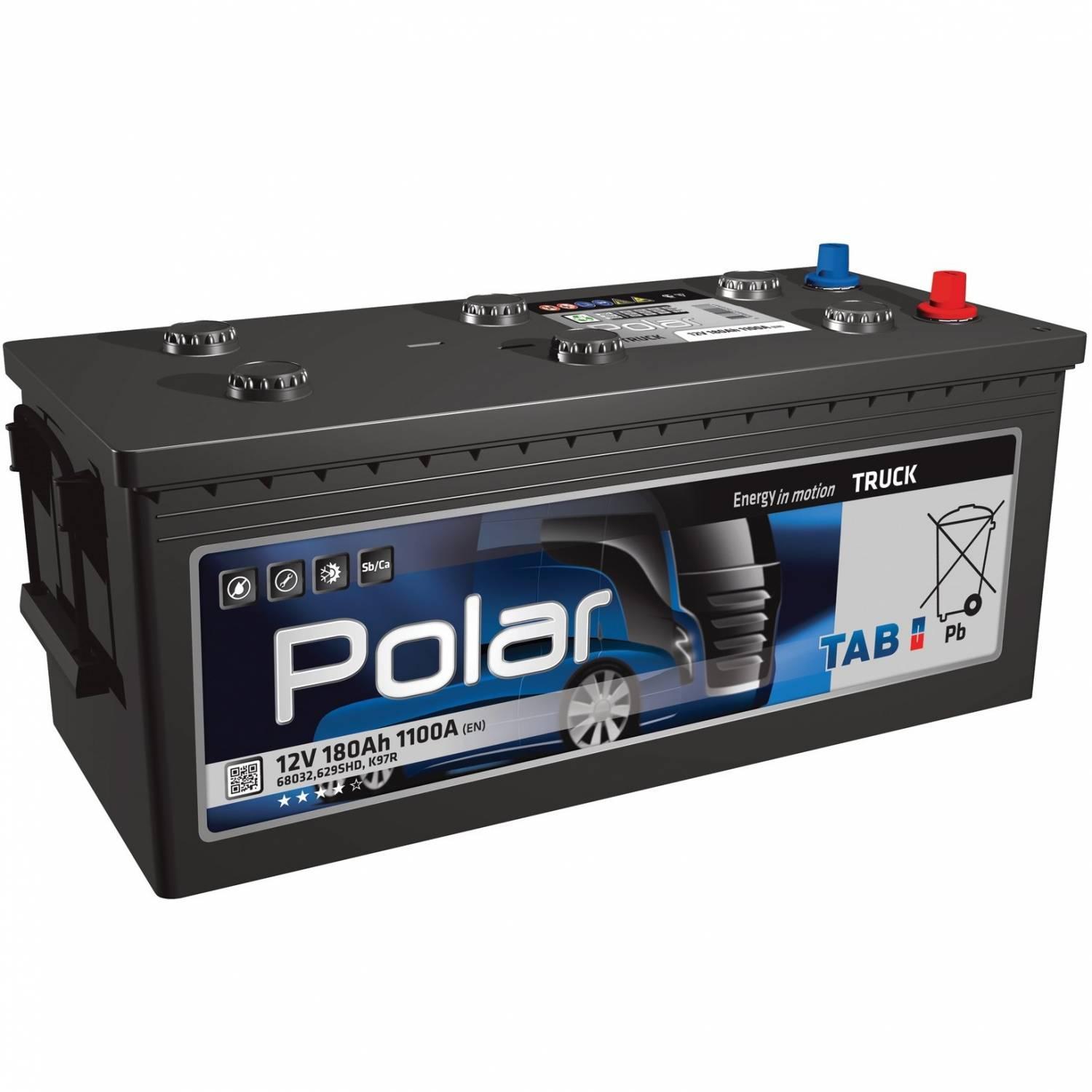 Автомобільний акумулятор TAB Polar Truck 6СТ-180L+(490912)