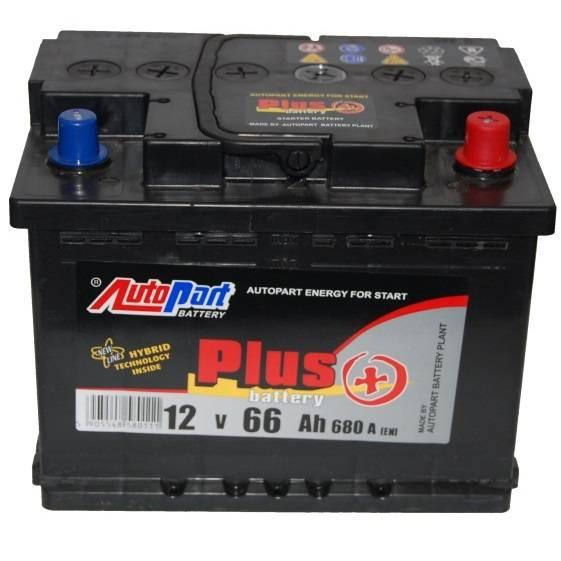 Авто акумулятор AutoPart Plus 6СТ-66 R+
