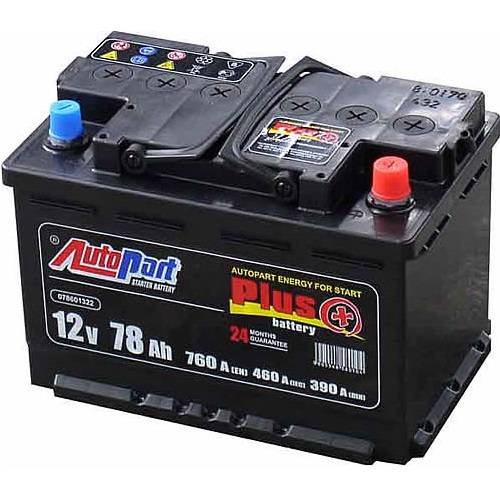 Авто акумулятор AutoPart Plus 6СТ-78 R+