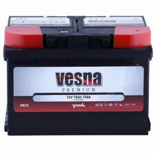Акумулятор для автомобіля Vesna Premium 6СТ-75R+