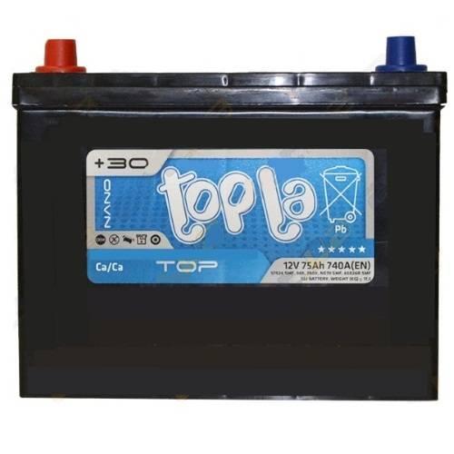 Авто акумулятор Topla Top 6СТ-75L+J (57524)