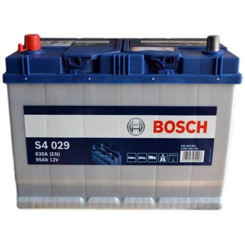 Автомобільний акумулятор Bosch S4 J (0092S40290) 6СТ- 95L+(S4 029)