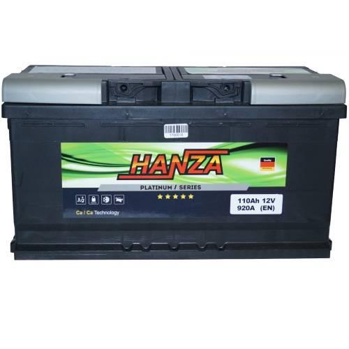 Авто акумулятор Hanza Platinum 6СТ-110R+