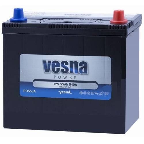 Акумулятор для автомобіля Vesna Power 6СТ-55R+ J
