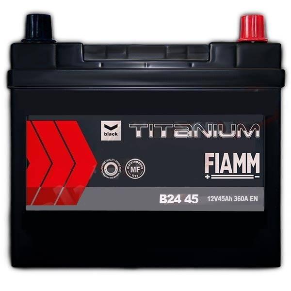 Авто акумулятор Fiamm Titanium pro black 6СТ-45R+ J B24 45