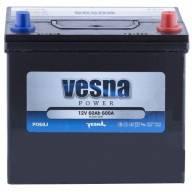 Акумулятор для автомобіля Vesna Power 6СТ-60R+ J