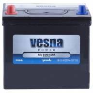 Акумулятор для автомобіля Vesna Power 6СТ-60L+ J