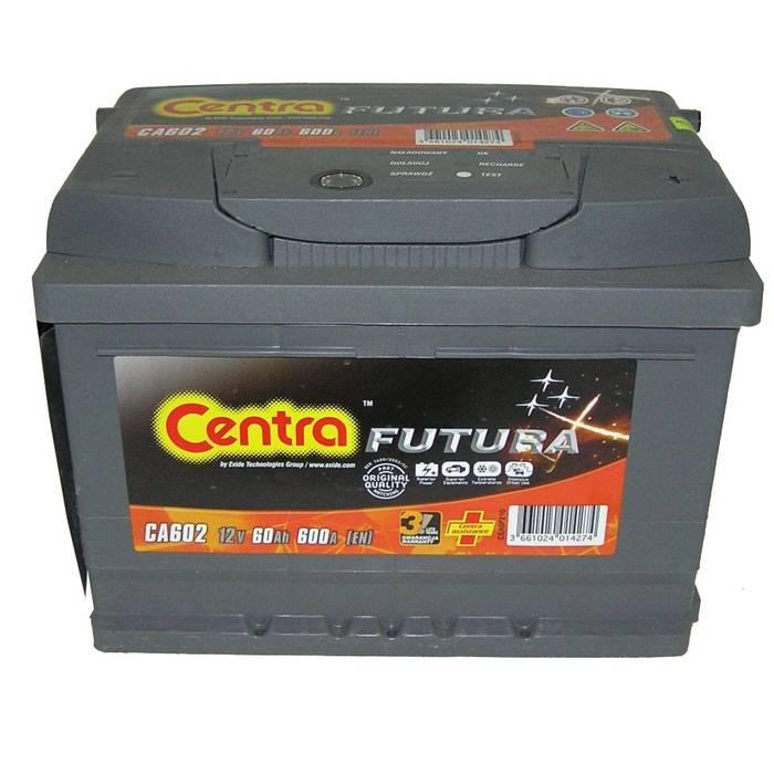 Автомобільний акумулятор Centra Futura 6СТ-60 R+(CA602)